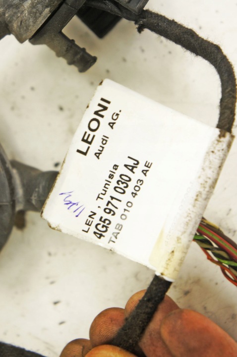 RL176 AUDI A6 C7 FAISCEAU DE CÂBLES PORTES GAUCHE AVANT 4G5971030AJ