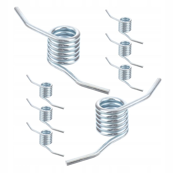 8 PCS EN ACIER RESSORTS WZMACNIAJACYCH VERS ACCESSOIRES PODNOSNIKOW HYDRAULICZNYCH