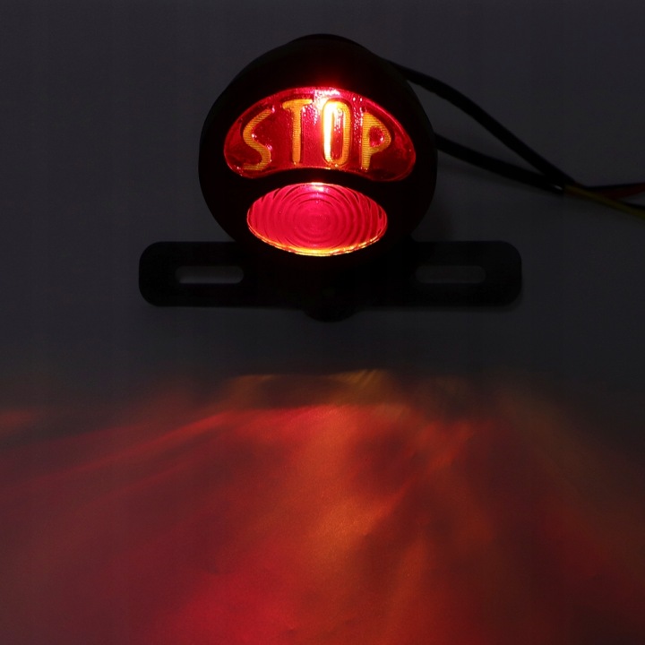 12V UNIVERSEL MOTOCYCLETTE ARRIÈRE FEUX DE STOP AMPOULE SIGNALISATION 0D