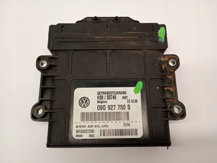 09G927750S CONTROL UNIT COMPUTER MODULE BOX GEAR VW PASSAT B6 2.0 FSI photo 1 - milautoparts-fr.ukrlive.com