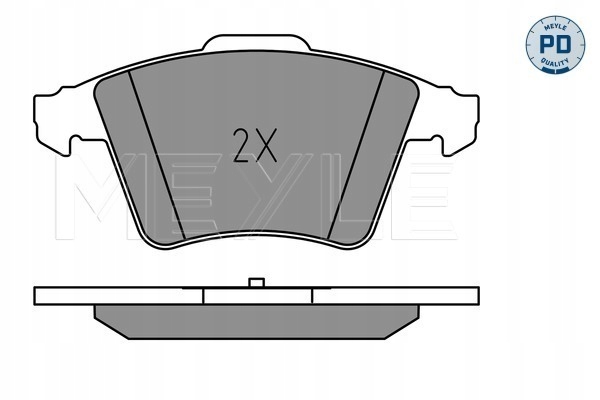 ZAPATAS HAM. VW P. T5 03- 1,9-3,2 RUEDAS 16 0252374619/PD MEYLE 