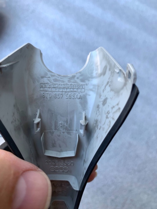 RÉTROVISEUR INTERNE AUDI A5 8T A4 A6 8F 8T0857593AA SUPER ÉTAT ENSEMBLE