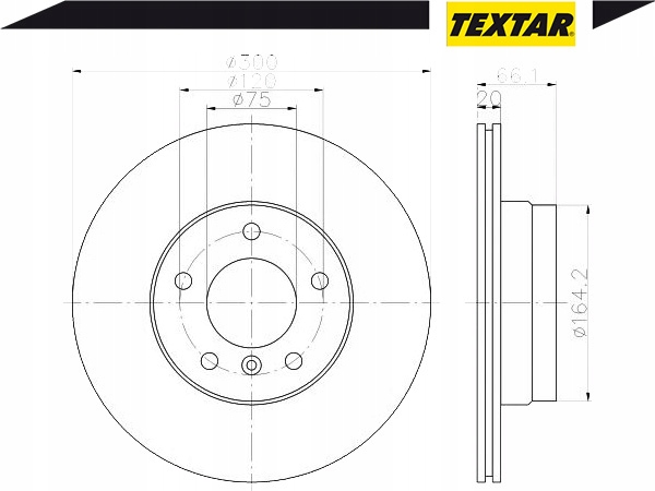 DISQUE FREIN BMW T. E87 116- 130- E90 316- 320 300X20