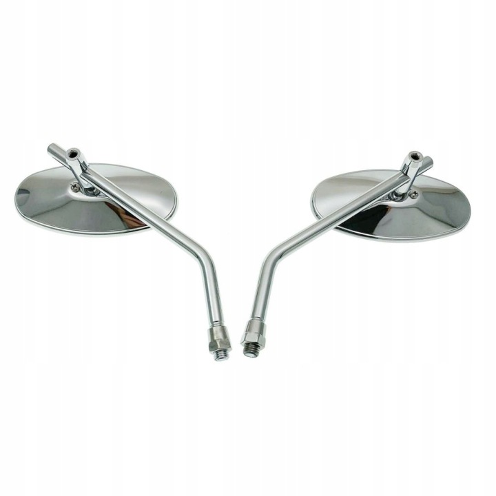 RÉTROVISEURS CHROME KAWASAKI VN1500 CLASSIQUE VN1600 CLASSIQUE M10 (22411)