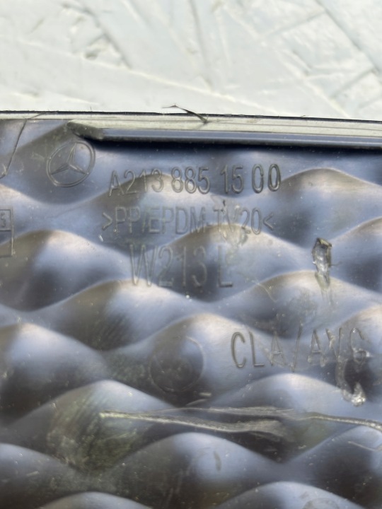 MERCEDES E-KLASA W213 GRILLE PARE-CHOCS DROITE A2138851600 GAUCHE A2138851500