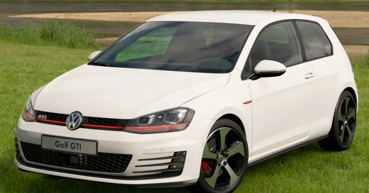 VW GOLF VII GTI GARNITURE COUVERCLES DE COFFRE DROITE 2014R 5G6867428H
