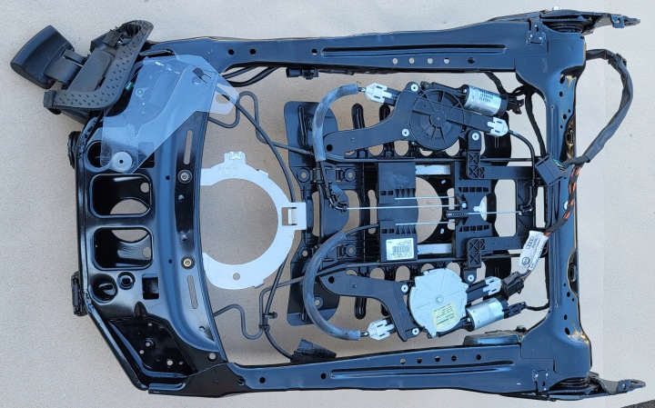 CHÂSSIS SUPPORT DOSSIER SIÈGES DROIT R AUDI A5 8F CABRIOLET OE EUROPE