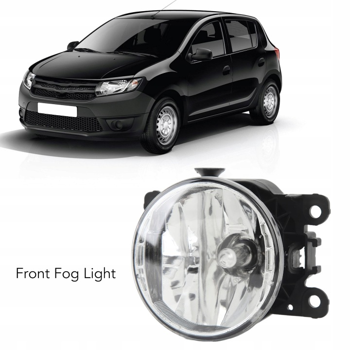 PHARE ANTIBROUILLARD 261500097R AVEC REMPLACEMENT AMPOULES POUR DACIA SANDERO A4