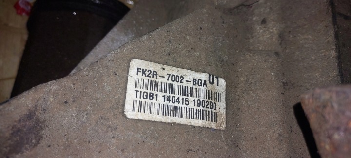 BOÎTE DE VITESSES FK2R-7002-BGA FORD CUSTOM 2.2 TDCI