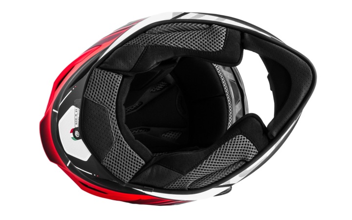 WZMOTO.PL MOR.13.899 CASCO ORIGINE DINAMO GALAXI FLUO RED-BLACK MATT M 