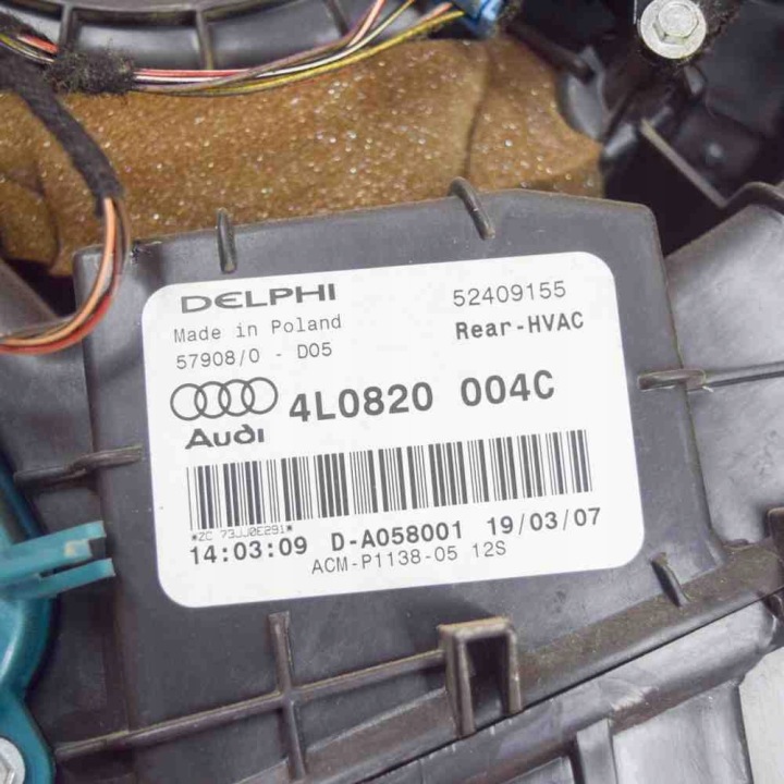 CHAUFFAGE AUDI Q7 (4L) 52495019 14175614 4.2L 231KW 2007