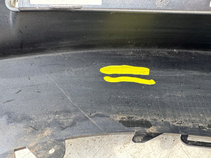 PARE-CHOCS AVANT AVANT PDC PTS MERCEDES C W205 LIFT ORIGINAL 2058851101