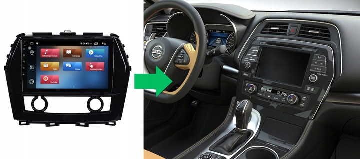 RADIO NAVEGACIÓN GPS NISSAN TEANA / MAXIMA 2016+ ANDROID 