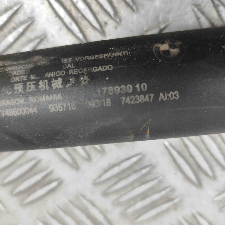 GAUCHE SERVOMOTEUR COUVERCLES DE COFFRE COUVERCLES DE COFFRE BMW 2 PIÈCES (F39) 7423847 30293296 2.0L 170KW 2018