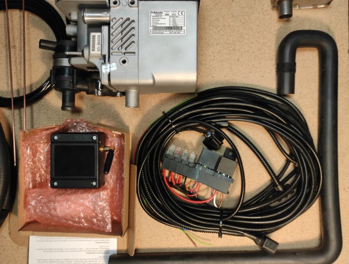 WEBASTO DIESEL GSM 5.0 KW 12V THERMO TOIT OUVRANT ZCD KIT VERS DIESEL ANALOGIQUE