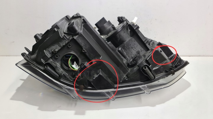 PROJECTEUR PHARE AVANT GAUCHE VW T5 LIFT T6 XÉNON 7E5941015C