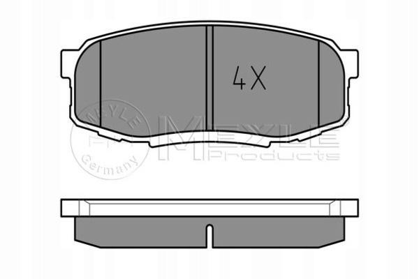 ZAPATAS HAM. TOYOTA T. LAND CRUISER 4.5 D- 4D- 4.6- 4.7 07- 