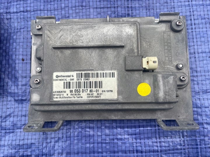 PEUGEOT 208 2008 RADIO CHÂSSIS MONITEUR PANNEAU TACTILE