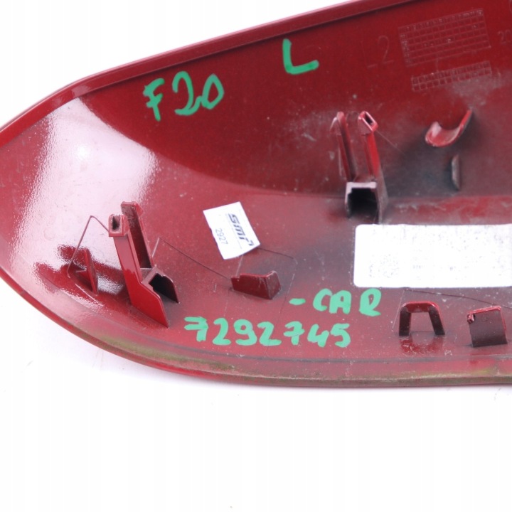 BMW F20 F30 PROTECTION CHÂSSIS RÉTROVISEURS GAUCHE ROUGE KAR A61