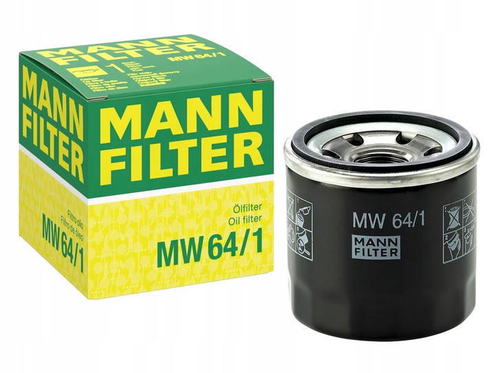 MANN-FILTER MW 64/1 FILTRO ACEITES MOTOCICLETA 