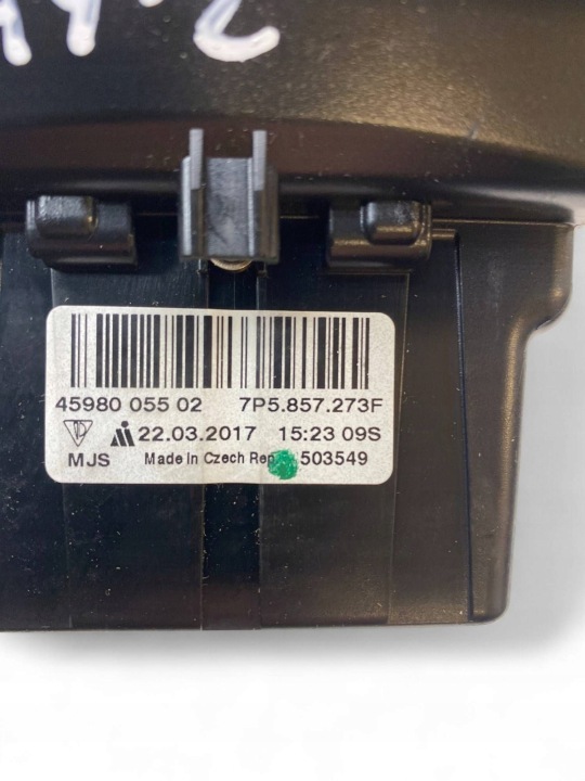 PORSCHE CAYENNE (92A) CHÂSSIS LEVIER DE VITESSES 7P5863324F