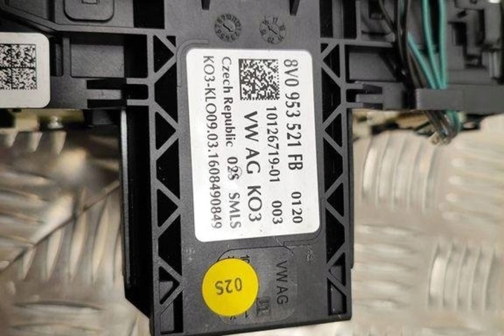 MANETTES AUDI A3 SPORTBACK (8VA, 8VF) 8V0953521 1.6L DIESEL 81KW 2016