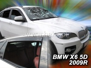 DEFLECTORES DELANTERO+TRASERO BMW X6 E71/F16 5D 2007-2019 