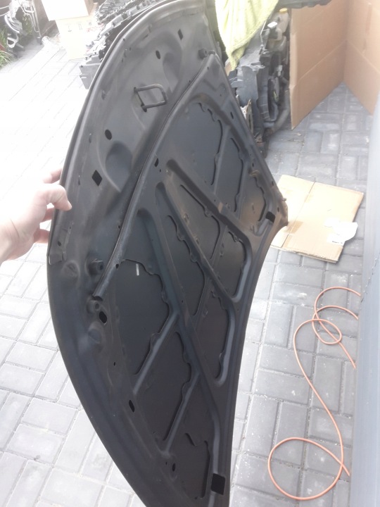 MAZDA 6 GH 2007-2012 CAPOT AVANT ÉTAT SANS COLORATION COULEUR BLANC 34K