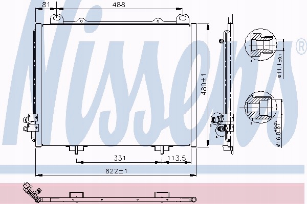 CONDENSADOR NISSENS 94285 