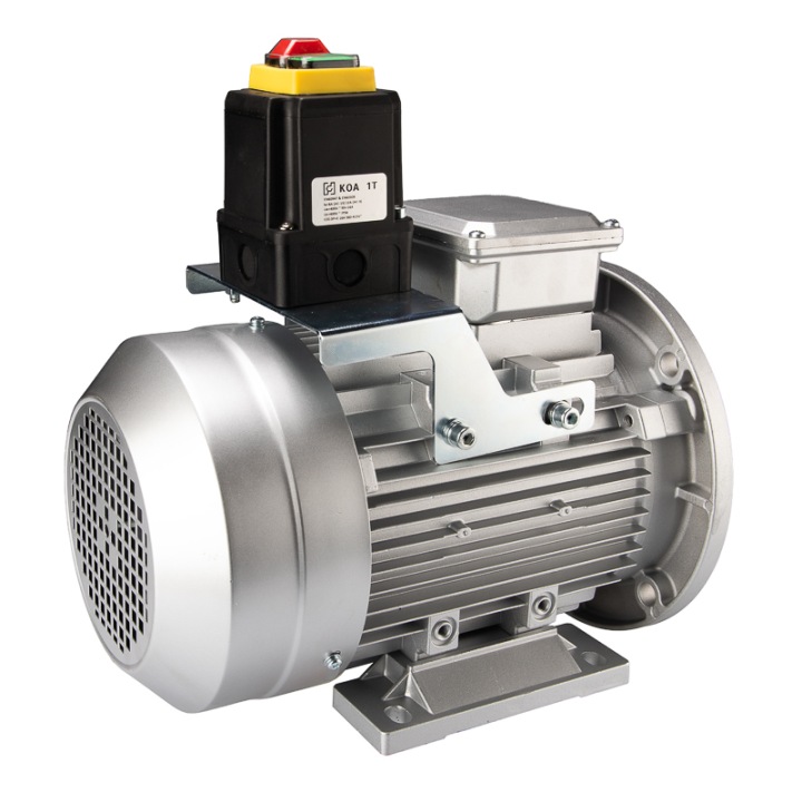 MOTEUR ÉLECTRIQUE 3-FAZOWY 400V 0,55KW 1370 OBR/MIN INTERRUPTEUR KOA 1T