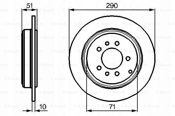 BOSCH 0 986 478 733 DISC BRAKE photo 9 - milautoparts-fr.ukrlive.com