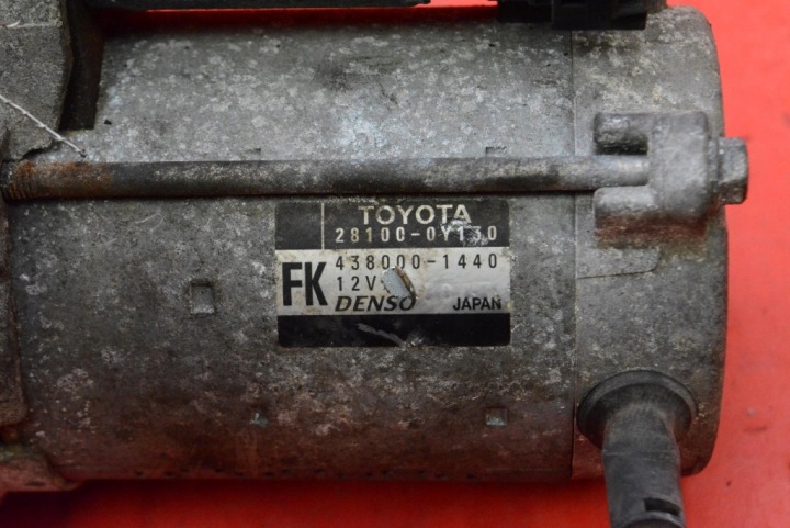 DÉMARREUR TEST 28100-0Y130 TOYOTA AURIS 2 II 1.6 VALVEMATIC 132 KM 12-15