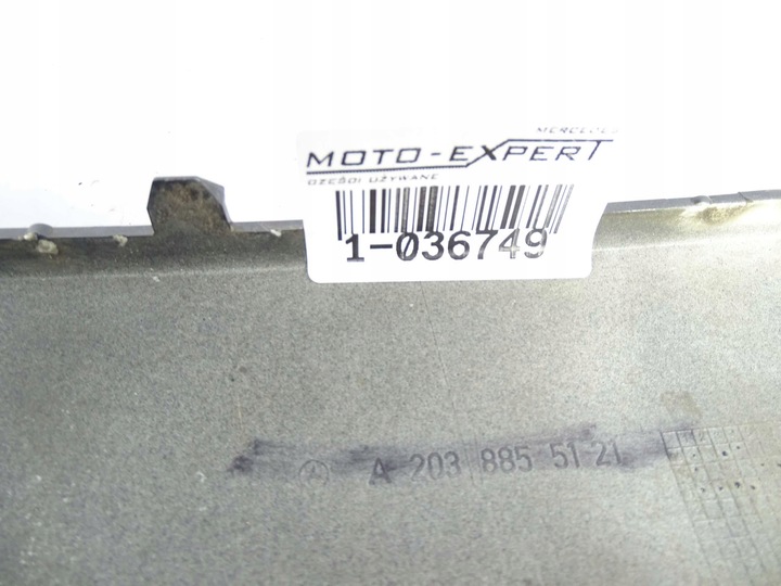 A2038855121 MERCEDES C W203 CUPÉ BRIDA DE PARAGOLPES IZQUIERDO PARTE TRASERA 