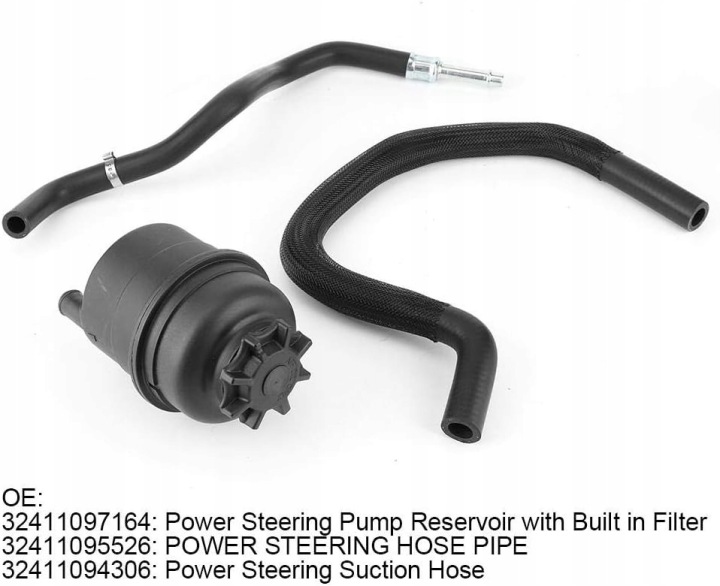 KIT WEZY RÉSERVOIR AMPLIFICATEUR CAOUTCHOUC BMW E46 320-330