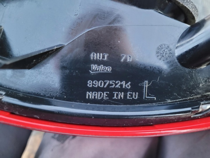 PHARE ARRIÈRE ARRIÈRE GAUCHE 89075216 DROITE 89075234 VOLVO XC60 I