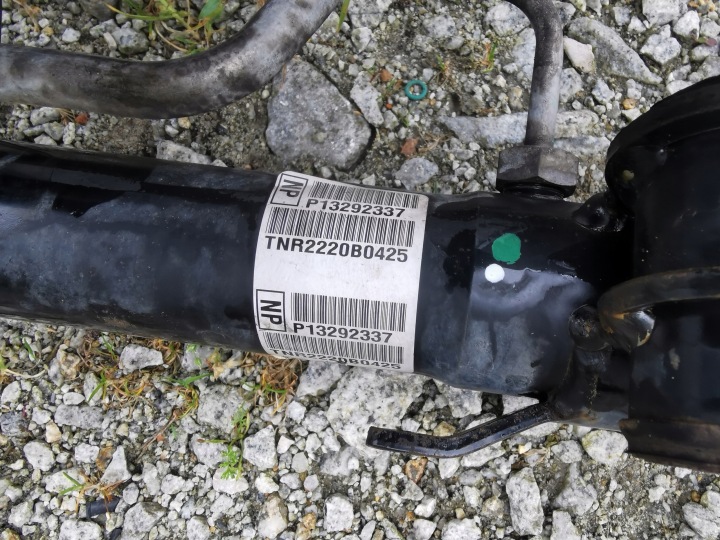 OPEL INSIGNIA A 2.0 CDTI TRANSMISSION CAOUTCHOUC CRÉMAILLÈRE DE DIRECTION 13292337