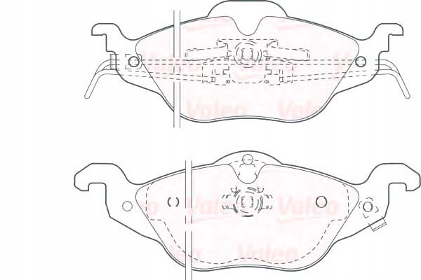 VALEO ZAPATAS DE FRENADO 598322 