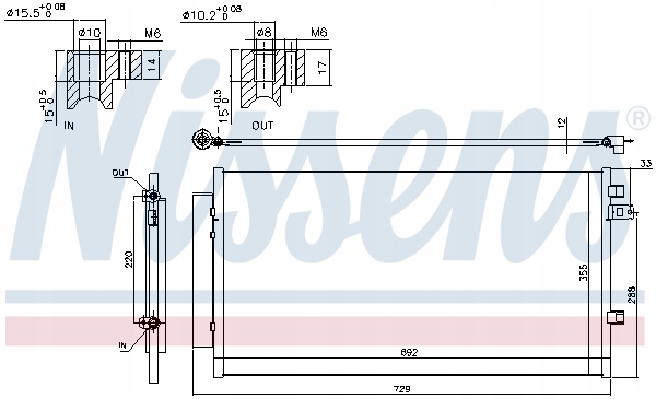 NISSENS 940692 DÉSHYDRATEUR CLIMATISATION
