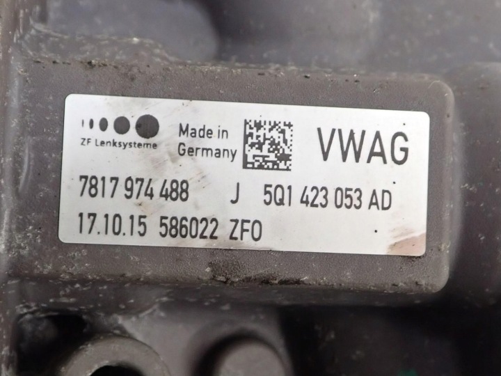 CRÉMAILLÈRE DE DIRECTION COLONNE TRANSMISSION EUROPE GOLF VII SKODA OCTAVIA III 5E RS 15R