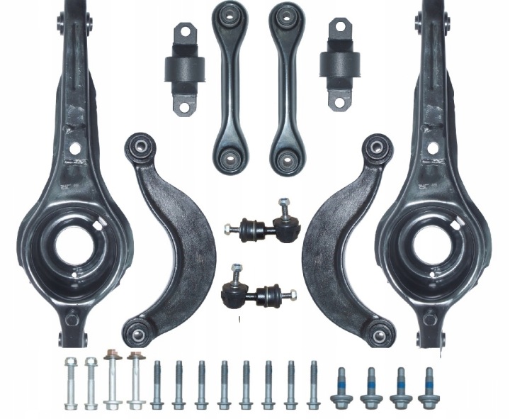 FORD FOCUS I 98-04 ARRIÈRE SRL 8SZT. KIT BRAS DE SUSPENSION SILENT-BLOC CAOUTCHOUC ENSEMBLE PREMIUM