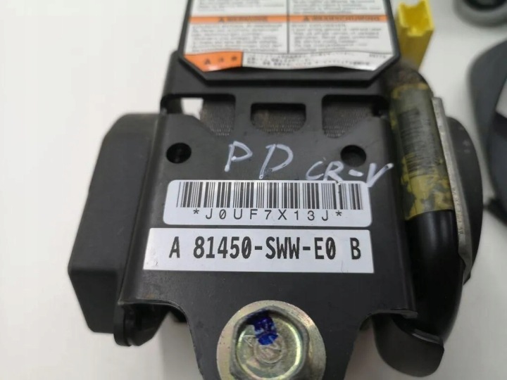 HONDA CR-V 2008 DROITE CÔTÉ CEINTURE DE SÉCURITÉ AVANT
