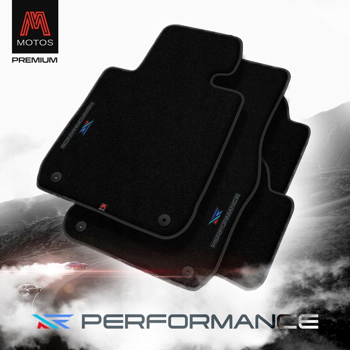 ALFOMBRILLAS DE FELPA PERFORMANCE PREMIUM PARA AUDI Q7 I 2006-2015 