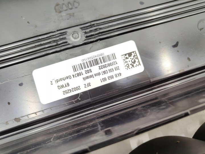 AUDI A7 S7 4K GRILLE CALANDRE PARE-CHOCS AVANT EN BON ÉTAT 4K8853651