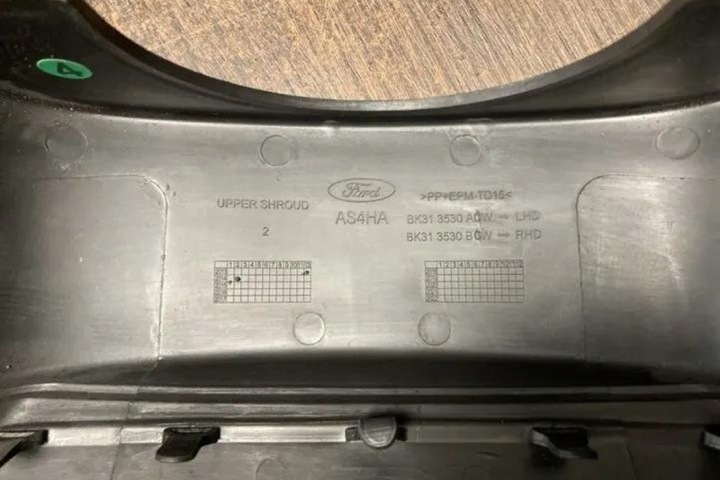PROTECTION MÉCANISME DIRECTION FORD TRANSIT FURGON BK313530ACW 2.2L DIESEL