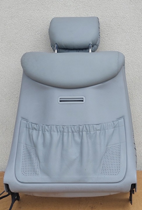 MERCEDES W220 DOSSIER SIÈGES DROIT AVANT 02-98 GRIS VENTILATION CHAUFFAGE