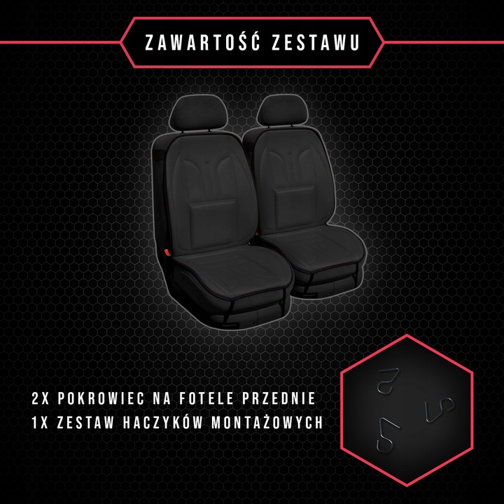 FORRO UNIVERSALES ESTERAS AKCENT NEGRAS PARTE DELANTERA 1+1 PARA NISSAN MICRA 