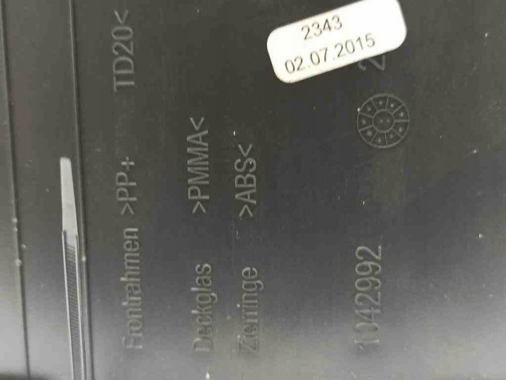 COMPTEUR MERCEDES-BENZ SPRINTER 3,5-T FURGON (906) A9069009802 2.2L DIESEL
