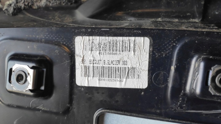 SPOILER SPOILER STOP OV369 DV369 CLIO IV 960307284R