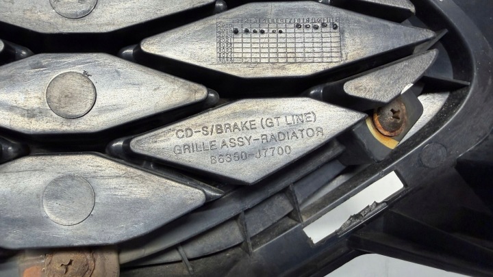 KIA CEED III GT GT-LINE GRILLE CALANDRE PARE-CHOCS AVANT AVANT 17-21