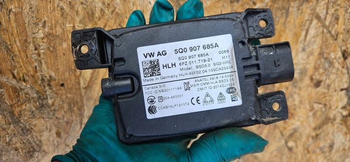 MODULE MONITOROWANIA MORT ZONES (BSM/BLIS) VOLKSWAGEN GOLF VII 5Q0907685A
